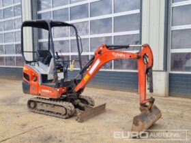 2015 Kubota KX016-4 Mini Excavators For Auction: Leeds – 23rd, 24th, 25th, 26th October @ 08:00am full