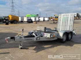 2022 ATE 2.7 Ton Twin Axle Plant Trailer, Ramp Plant Trailers For Auction: Leeds – 23rd, 24th, 25th, 26th October @ 08:00am