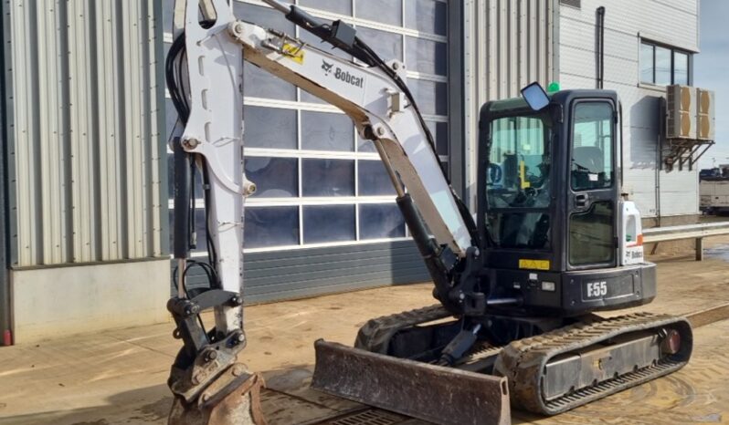 2016 Bobcat E55EM Mini Excavators For Auction: Leeds – 23rd, 24th, 25th, 26th October @ 08:00am