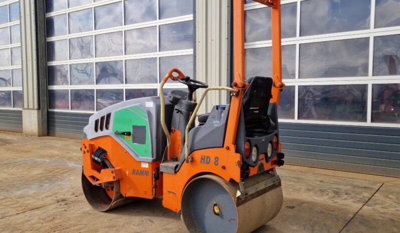 2015 Hamm HD8VV Rollers For Auction: Leeds – 23rd, 24th, 25th, 26th October @ 08:00am full