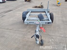 2014 Knott-Avonride 1.3 Ton Single Axle Trailer to suit Generator Plant Trailers For Auction: Leeds – 23rd, 24th, 25th, 26th October @ 08:00am full