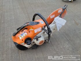 Stihl Petrol Quick Cut Saw Asphalt / Concrete Equipment For Auction: Leeds – 23rd, 24th, 25th, 26th October @ 08:00am full