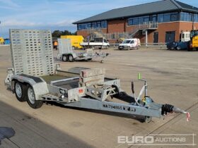 2022 ATE 2.7 Ton Twin Axle Plant Trailer, Ramp Plant Trailers For Auction: Leeds – 23rd, 24th, 25th, 26th October @ 08:00am full