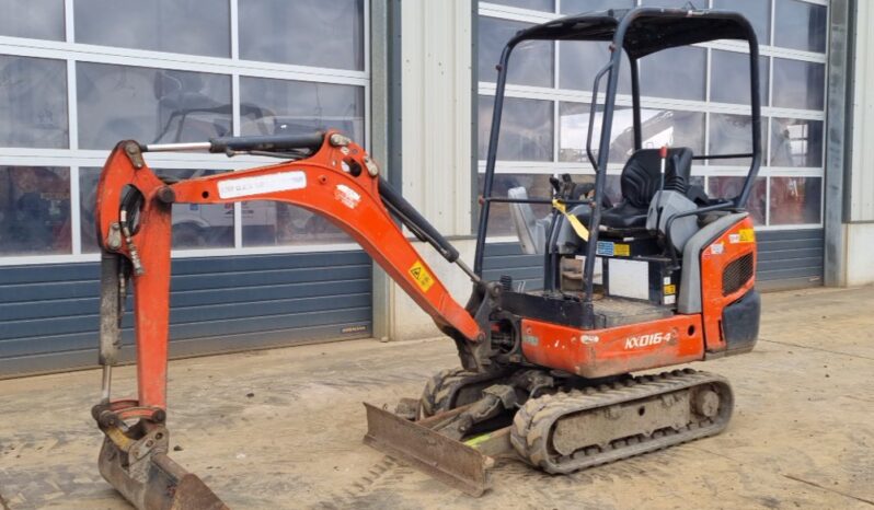 2015 Kubota KX016-4 Mini Excavators For Auction: Leeds – 23rd, 24th, 25th, 26th October @ 08:00am