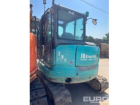 2016 Kobelco SK55SRX-6 Mini Excavators For Auction: Leeds – 23rd, 24th, 25th, 26th October @ 08:00am full