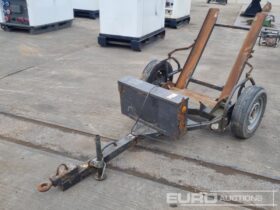 2019 Mecalac Single Axle Trailer to suit Pedestrian Roller Asphalt / Concrete Equipment For Auction: Leeds – 23rd, 24th, 25th, 26th October @ 08:00am