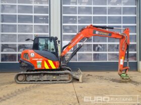 2021 Kubota KX080-4A2 6 Ton+ Excavators For Auction: Leeds – 23rd, 24th, 25th, 26th October @ 08:00am full