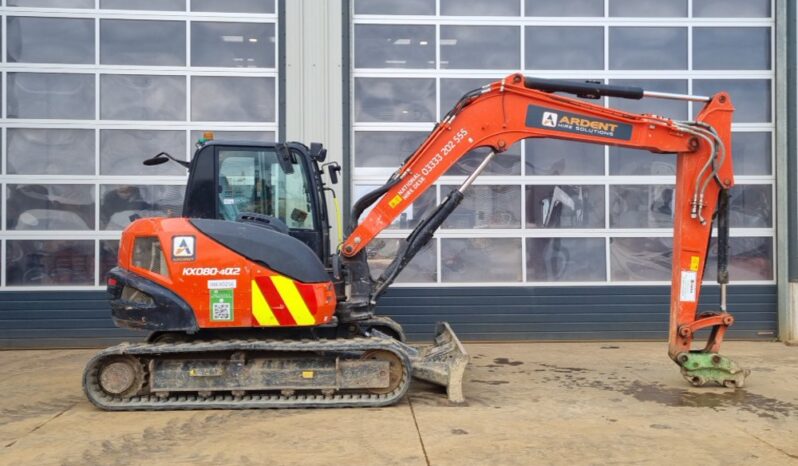 2021 Kubota KX080-4A2 6 Ton+ Excavators For Auction: Leeds – 23rd, 24th, 25th, 26th October @ 08:00am full