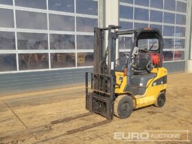 CAT GP18N Forklifts For Auction: Leeds – 23rd, 24th, 25th, 26th October @ 08:00am full