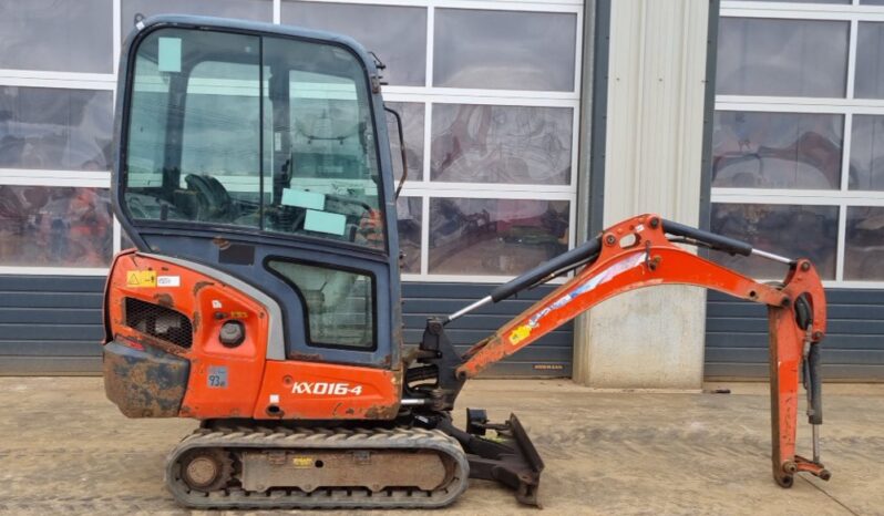 2015 Kubota KX016-4 Mini Excavators For Auction: Leeds – 23rd, 24th, 25th, 26th October @ 08:00am full