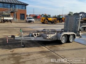 2022 ATE 2.7 Ton Twin Axle Plant Trailer, Ramp Plant Trailers For Auction: Leeds – 23rd, 24th, 25th, 26th October @ 08:00am