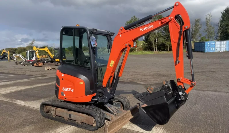 Kubota U27-4 Mini Digger full