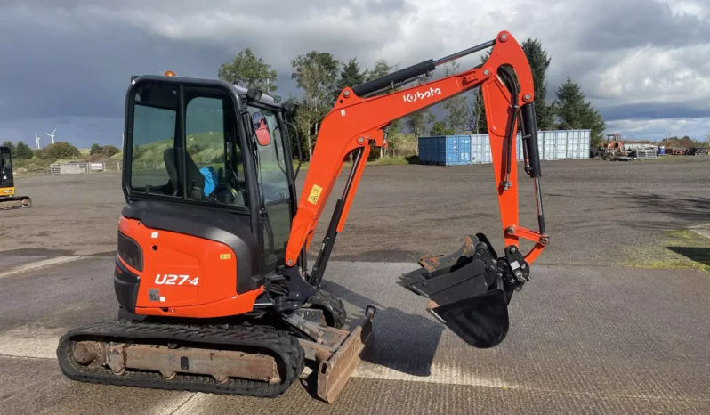 Kubota U27-4 Mini Digger full