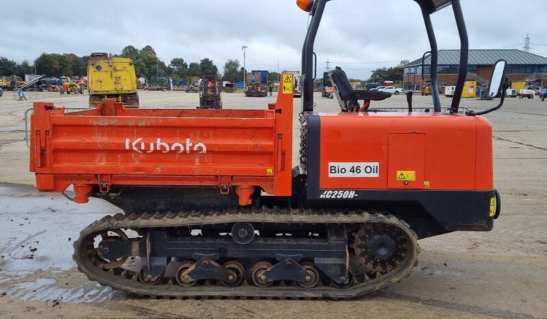 2018 Kubota KC250 Tracked Dumpers For Auction: Leeds – 23rd, 24th, 25th, 26th October @ 08:00am full