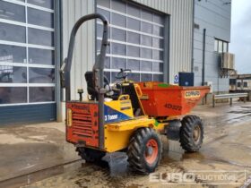 Thwaites 3 Ton Site Dumpers For Auction: Leeds – 23rd, 24th, 25th, 26th October @ 08:00am full