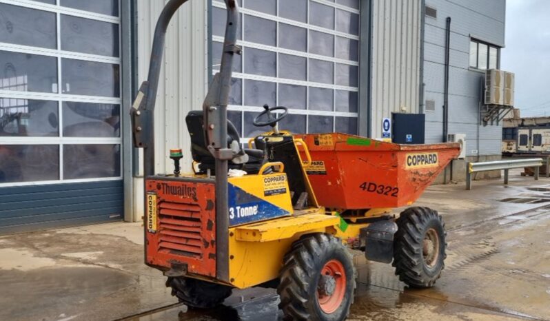 Thwaites 3 Ton Site Dumpers For Auction: Leeds – 23rd, 24th, 25th, 26th October @ 08:00am full