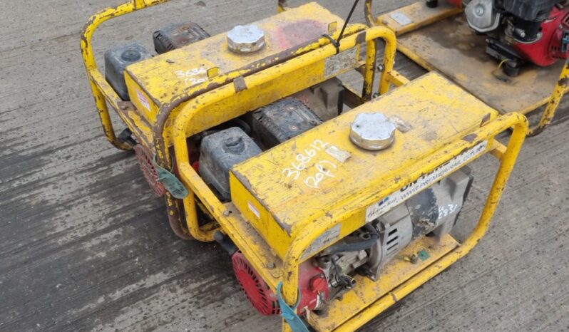 Harrington 3Kva Generator, Honda Engine (2 of) Generators For Auction: Leeds – 23rd, 24th, 25th, 26th October @ 08:00am