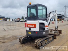 2017 Bobcat E26EM Mini Excavators For Auction: Leeds – 23rd, 24th, 25th, 26th October @ 08:00am full