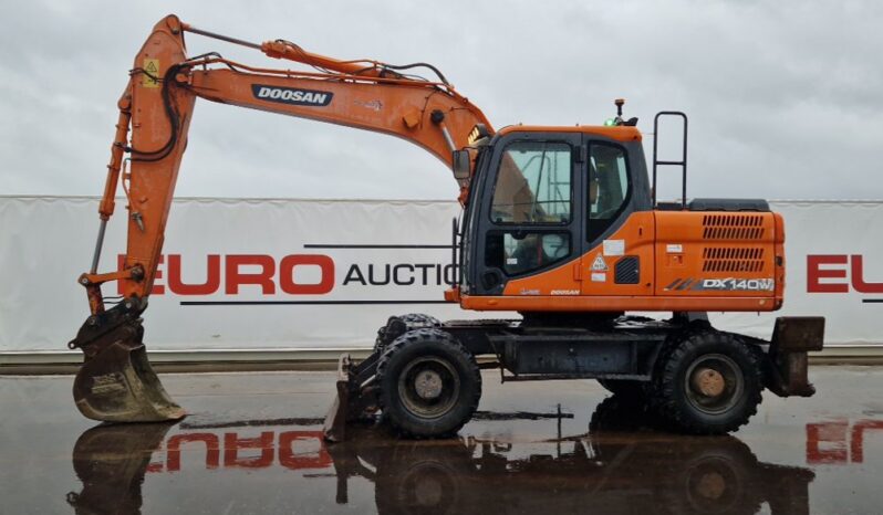 Doosan DX140W Wheeled Excavators For Auction: Dromore – 11th & 12th October 2024 @ 9:00am For Auction on 2024-10-12 full