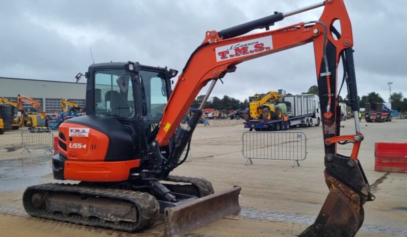 2015 Kubota U55-4 Mini Excavators For Auction: Leeds – 23rd, 24th, 25th, 26th October @ 08:00am full