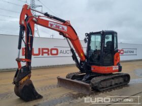 2015 Kubota U55-4 Mini Excavators For Auction: Leeds – 23rd, 24th, 25th, 26th October @ 08:00am