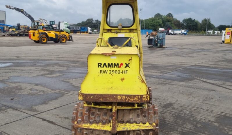 Rammax RW-2900HF Rollers For Auction: Leeds – 23rd, 24th, 25th, 26th October @ 08:00am full