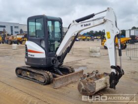 2017 Bobcat E26EM Mini Excavators For Auction: Leeds – 23rd, 24th, 25th, 26th October @ 08:00am full