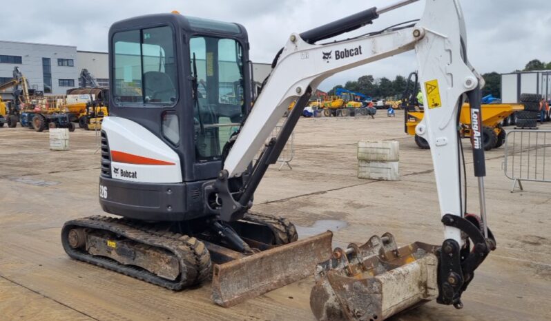 2017 Bobcat E26EM Mini Excavators For Auction: Leeds – 23rd, 24th, 25th, 26th October @ 08:00am full