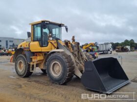 2017 Volvo L60H Wheeled Loaders For Auction: Leeds – 23rd, 24th, 25th, 26th October @ 08:00am full