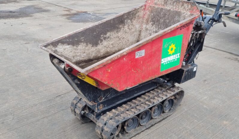 Honda TD500HL Tracked Dumpers For Auction: Leeds – 23rd, 24th, 25th, 26th October @ 08:00am