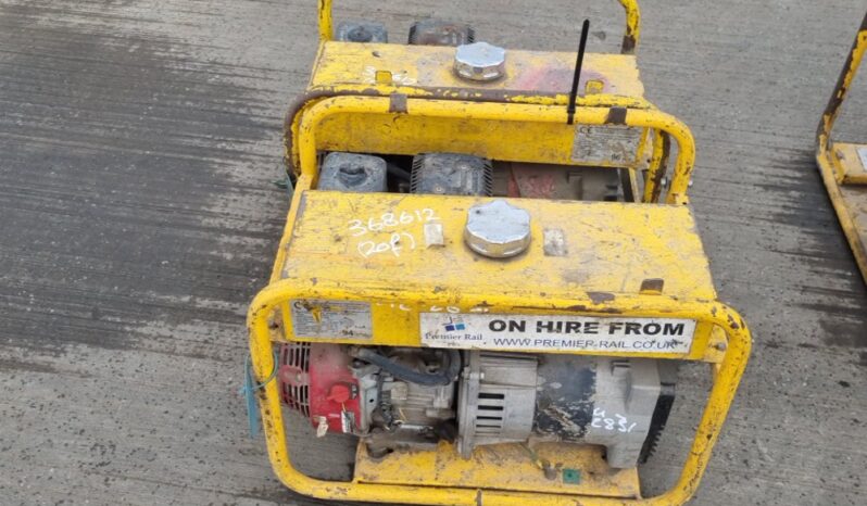 Harrington 3Kva Generator, Honda Engine (2 of) Generators For Auction: Leeds – 23rd, 24th, 25th, 26th October @ 08:00am full