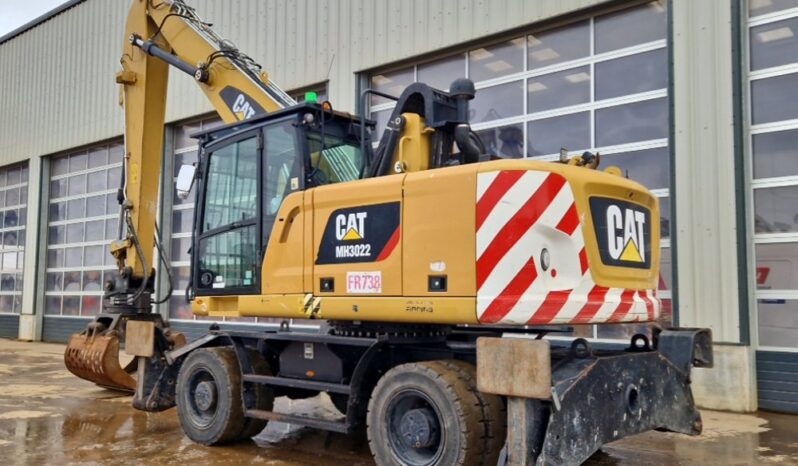 2017 CAT MH3022 Wheeled Excavators For Auction: Leeds – 23rd, 24th, 25th, 26th October @ 08:00am full