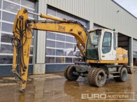 Liebherr A314 Litronic Wheeled Excavators For Auction: Leeds – 23rd, 24th, 25th, 26th October @ 08:00am