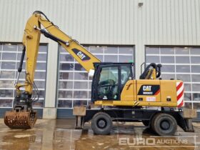 2017 CAT MH3022 Wheeled Excavators For Auction: Leeds – 23rd, 24th, 25th, 26th October @ 08:00am full