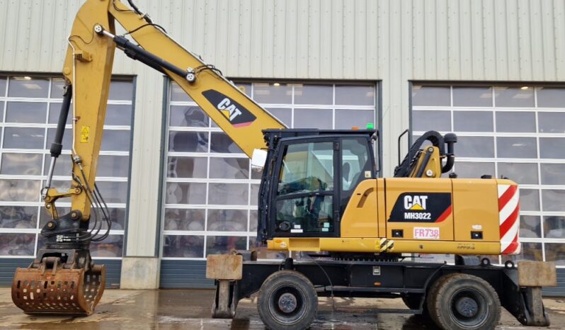 2017 CAT MH3022 Wheeled Excavators For Auction: Leeds – 23rd, 24th, 25th, 26th October @ 08:00am full