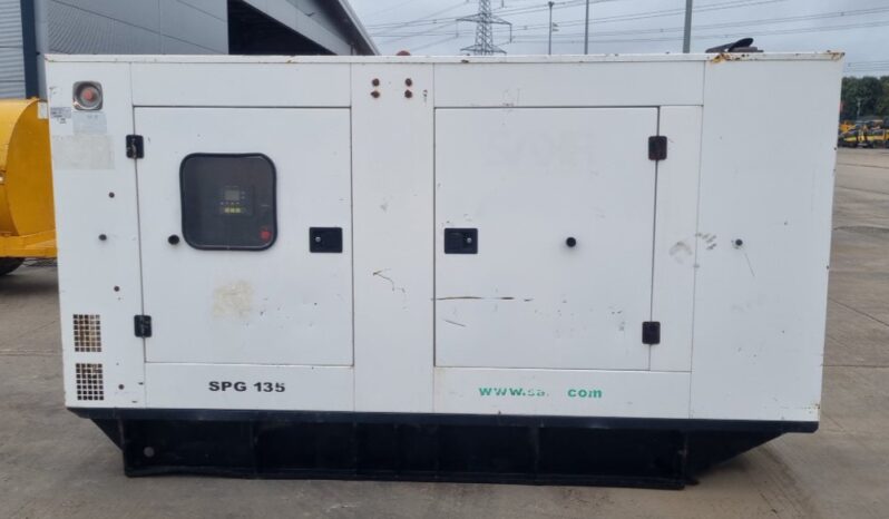 SAKR SPG135 Generators For Auction: Leeds – 23rd, 24th, 25th, 26th October @ 08:00am full