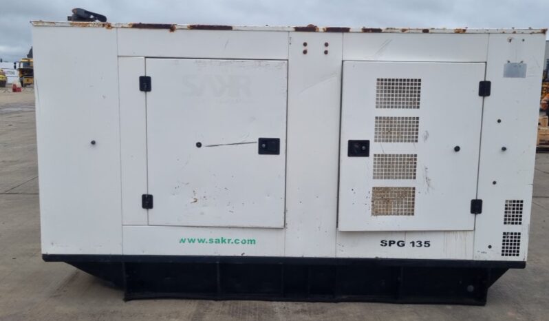 SAKR SPG135 Generators For Auction: Leeds – 23rd, 24th, 25th, 26th October @ 08:00am full