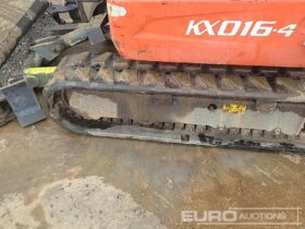 2015 Kubota KX016-4 Mini Excavators For Auction: Leeds – 23rd, 24th, 25th, 26th October @ 08:00am full