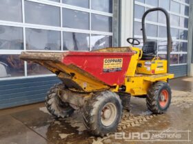 Thwaites 3 Ton Site Dumpers For Auction: Leeds – 23rd, 24th, 25th, 26th October @ 08:00am