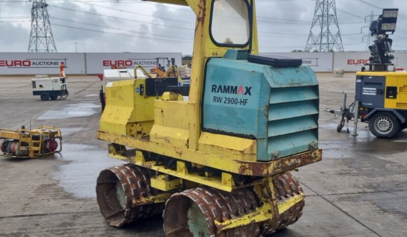 Rammax RW-2900HF Rollers For Auction: Leeds – 23rd, 24th, 25th, 26th October @ 08:00am full