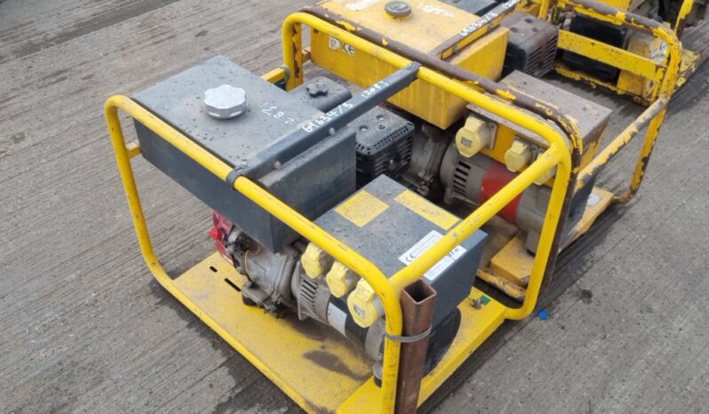 Harrington 4.4Kva Generator, Honda Engine (2 of) Generators For Auction: Leeds – 23rd, 24th, 25th, 26th October @ 08:00am full