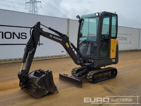 2016 Volvo EC18D Mini Excavators For Auction: Leeds – 23rd, 24th, 25th, 26th October @ 08:00am