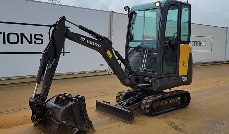 2016 Volvo EC18D Mini Excavators For Auction: Leeds – 23rd, 24th, 25th, 26th October @ 08:00am