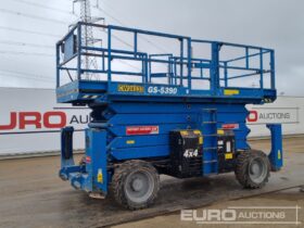 2018 Genie GS5390 Manlifts For Auction: Leeds – 23rd, 24th, 25th, 26th October @ 08:00am