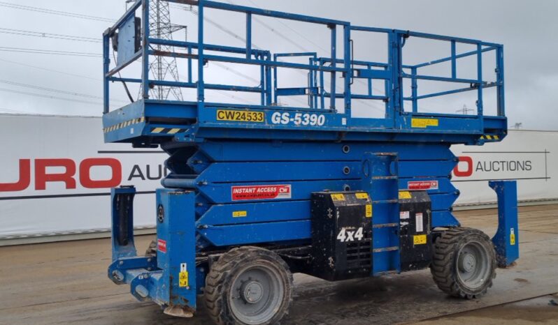 2018 Genie GS5390 Manlifts For Auction: Leeds – 23rd, 24th, 25th, 26th October @ 08:00am