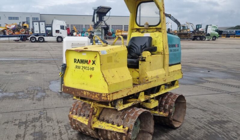 Rammax RW-2900HF Rollers For Auction: Leeds – 23rd, 24th, 25th, 26th October @ 08:00am