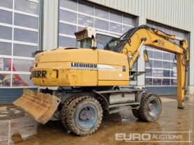 Liebherr A314 Litronic Wheeled Excavators For Auction: Leeds – 23rd, 24th, 25th, 26th October @ 08:00am full