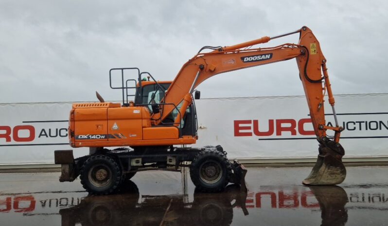 Doosan DX140W Wheeled Excavators For Auction: Dromore – 11th & 12th October 2024 @ 9:00am For Auction on 2024-10-12 full