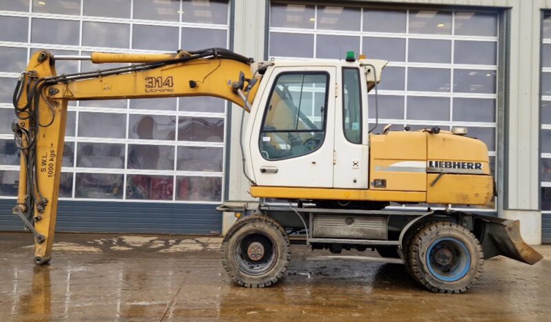 Liebherr A314 Litronic Wheeled Excavators For Auction: Leeds – 23rd, 24th, 25th, 26th October @ 08:00am full