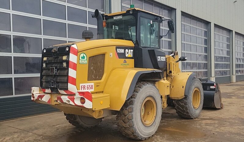 2016 CAT 926M Wheeled Loaders For Auction: Leeds – 23rd, 24th, 25th, 26th October @ 08:00am full